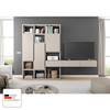 TV-Wand Emporior IV Matt Hellbeige - Breite: 294 cm