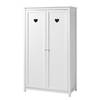 Kleiderschrank Amori (2-türig) Weiß