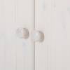 Woonwand Lillehammer II (3-delige set) massief grenenhout - Grenenhout wit/Grenenhout honingkleurig