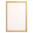 Tableau mural mat encadré regard tigre Orange - Bois manufacturé - 65 x 97 x 3 cm