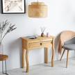 Table console SALSA Bois massif - 73 x 73 x 35 cm