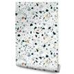 TAPETE Steinwand Wand Steinoptik Marmor Beige - Schwarz - Blau - Grau - Weiß - Papier - 53 x 1000 x 1000 cm