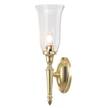 Wandleuchte RAZZO Metall - Glas - 12 x 41 x 12 cm