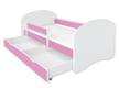 Kinderbett Henny mit Schublade Kinderbett Henny mit Schublade und Matratze - Pink - 80 x 180 cm