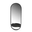 Miroir nature   petit modèle Noir - Métal - 11 x 41 x 21 cm