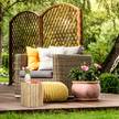 Support en bois pour pots de fleurs Support en bois pour pots de fleurs