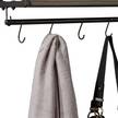 Wandgarderobe ARMANDO Schwarz