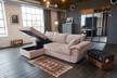 Ecksofa ASOKA Bettsofa mit Stauraum Cord KAWOLA Sofa ASOKA Ecksofa Bettsofa Schlafsofa mit Stauraum Cord rosa Recamiere links - Pink - Ecke davorstehend links