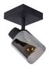 ALION - Deckenstrahler Schwarz - Metall - 10 x 18 x 10 cm