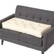 Sitzkissen für Zweisitzer-Sofa Bezug: 100% Baumwolle, Füllung: 100% Polyester - Creme - 100 x 50 x 10 cm - Beige