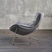 KAWOLA Sessel FINA Microfaser KAWOLA Sessel FINA Polstersessel Metallgestell Microfaser grau - Grau