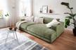 KAWOLA Big Sofa MADELINE Cord KAWOLA Big Sofa MADELINE Cord olivgrün - Grün