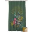 Rideau de douche Equatorial Vert - Textile - 180 x 200 x 200 cm