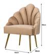 Einzelsessel BOLGE Beige