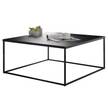 Couchtisch HILAR Schwarz - Metall - 80 x 35 x 80 cm