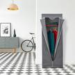 Stoffschrank mit Kleiderstange Stoffschrank mit Kleiderstange