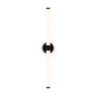 Applique murale Axis 1 Noir - Métal - 3 x 63 x 3 cm
