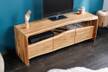 TV Board MAMMUT 150cm natur Akazienholz Braun - Massivholz - 147 x 52 x 45 cm