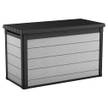 Außen-Aufbewahrungsbox Grau - Kunststoff - 152 x 90 x 152 cm