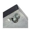 Pied de parasol granit 150kg gris Noir - Pierre - 70 x 21 x 70 cm