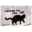 Leinwandbild Follow The Black Cat PL-098