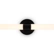 Applique murale Axis 1 Noir - Métal - 3 x 63 x 3 cm