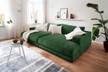 KAWOLA Big Sofa MADELINE Cord KAWOLA Big Sofa MADELINE Cord smaragd - Smaragdgrün