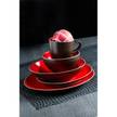 Assiette à dessert Etna  x6 Rouge - Céramique - 21 x 1 x 21 cm