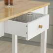 Bartisch FWT50-WN Weiß - Holz teilmassiv - 95 x 40 x 107 cm