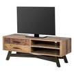 Tv-meubel TAMATI 130 cm massief pijnboomhout