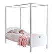 Himmelbett Amori I Weiß