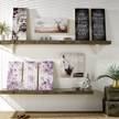 Bild Ohio I Grau - Massivholz - 30 x 70 x 3.8 cm