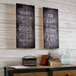 Bild Ohio I Grau - Massivholz - 30 x 70 x 3.8 cm
