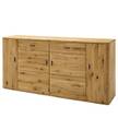 Dressoir Forge II deels massief eikenhout - Bianco balken-eikenhout/Bianco eikenhouten look