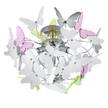 Plafonnier Butterfly Plexiglas / Fer - 3 ampoules
