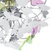 Plafonnier Butterfly Plexiglas / Fer - 3 ampoules