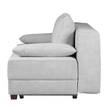 Boxspring-Schlafsofa Dingo I Webstoff Kies