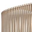 Hanglamp Sendero III hout / staal - 2 lichtbronnen - Beige