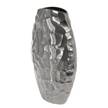 Vase Trelde I Aluminium - Silber