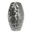 Vase Trelde I Aluminium - Silber