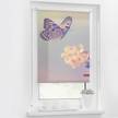Store enrouleur papillon Tissu - Pastel - 120 x 150 cm
