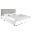 Letto SKØP VIII Color grigio pallido/Bianco - 140 x 200cm