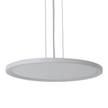 LED-hanglamp Frisbee II Plexiglas/roestvrij staal - 1 lichtbron