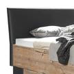Bed Stockholm Bruin - Plaatmateriaal - 189 x 96 x 210 cm