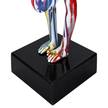 Sculptuur Athlete Kunsthars - Meerkleurig