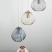 Suspension Caid Fer / Verre - 5 ampoules