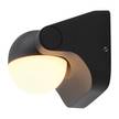 LED-Außenwandleuchte Viby Acrylglas / Aluminium - 1-flammig