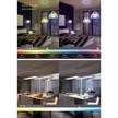 LED-Wandleuchte Locana Polycarbonat / Stahl - 1-flammig - Grau