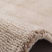 Kurzflorteppich Luxury 110 Webstoff - Elfenbein - 80 x 150 cm
