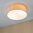 Plafondlamp Mari textielmix - 2 lichtbronnen - Beige